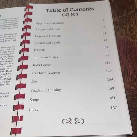 National Apple Harvest Regional Cookbook Pennsylvania 172 Pages Apple Recipes - Picture 3 of 5